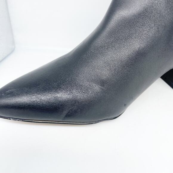 Cole Haan Women's Elyse Black Leather Booties Size 9.5B - Picture 13 of 14